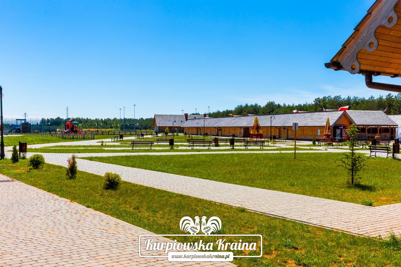 Kurpiowska Kraina Hotel Wydmusy Bagian luar foto
