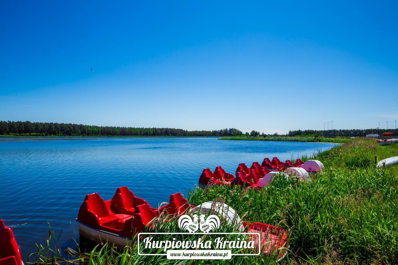 Kurpiowska Kraina Hotel Wydmusy Bagian luar foto