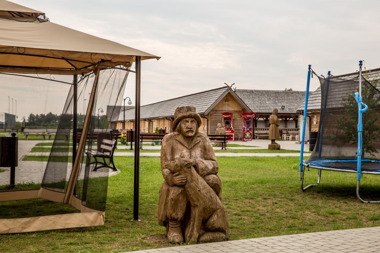 Kurpiowska Kraina Hotel Wydmusy Bagian luar foto