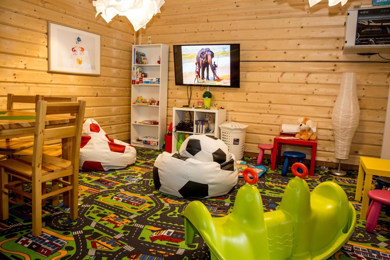 Kurpiowska Kraina Hotel Wydmusy Bagian luar foto