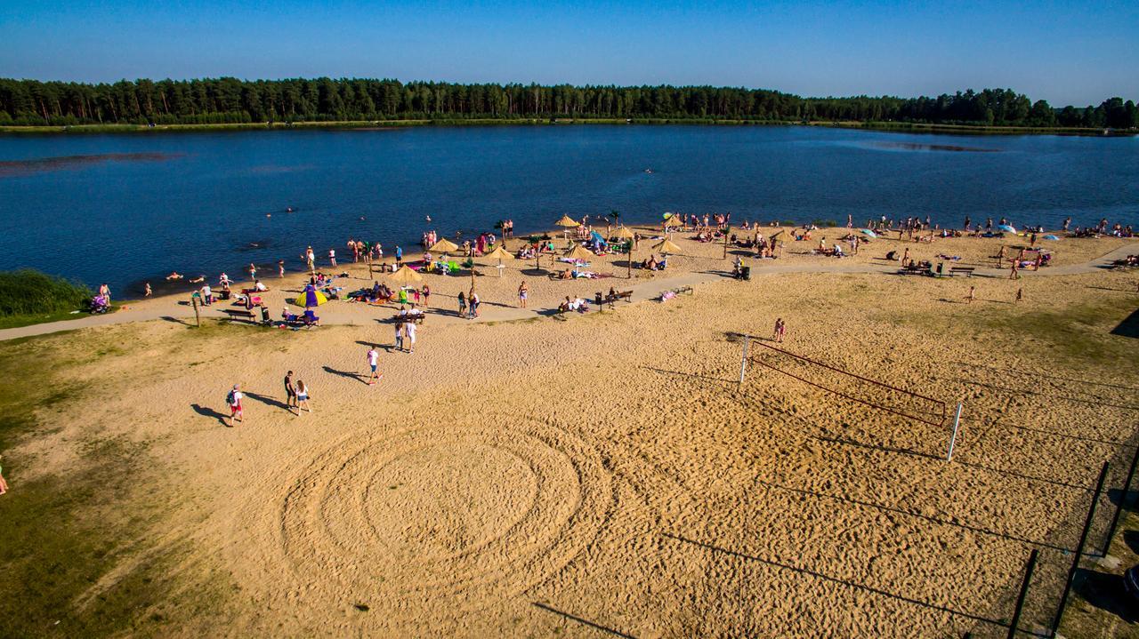 Kurpiowska Kraina Hotel Wydmusy Bagian luar foto
