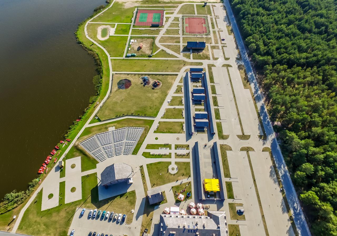 Kurpiowska Kraina Hotel Wydmusy Bagian luar foto